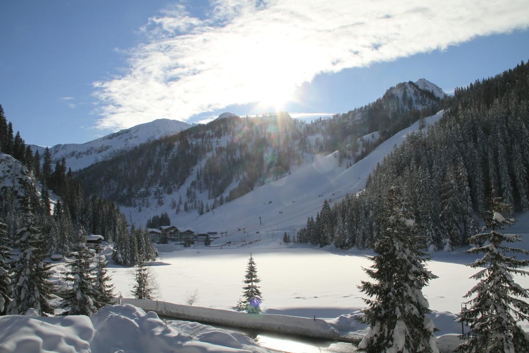 Traumwinterlandschaft Alpen Appartements Zauchensee
