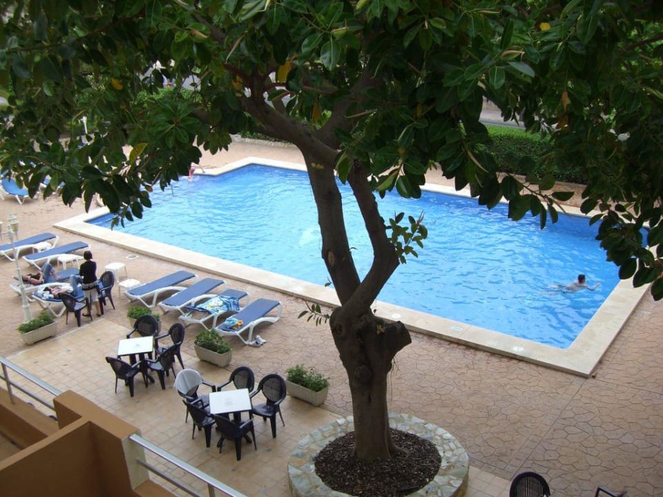 Blick zum Pool THB Dos Playas - Adults only