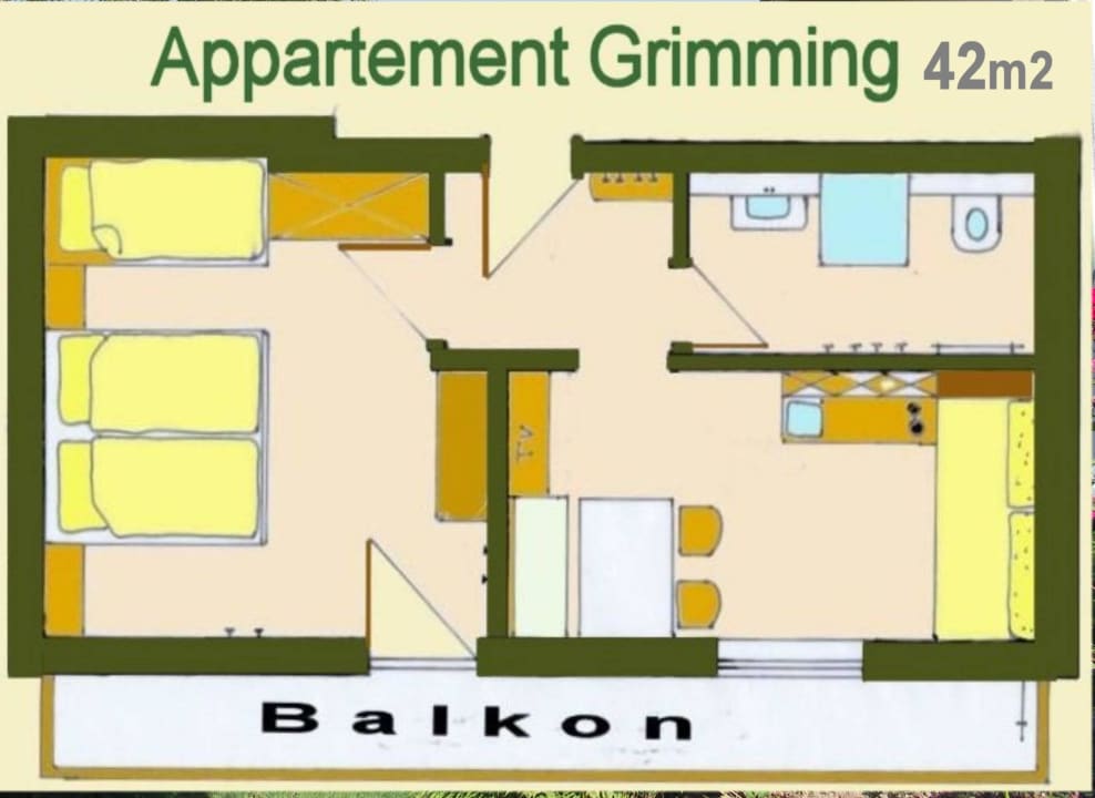 App. Grimming-Plan Apartments Kofler