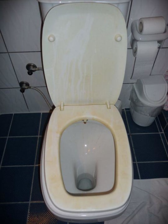 Toilette Zimmer 107 Hatipoglu Beach Hotel