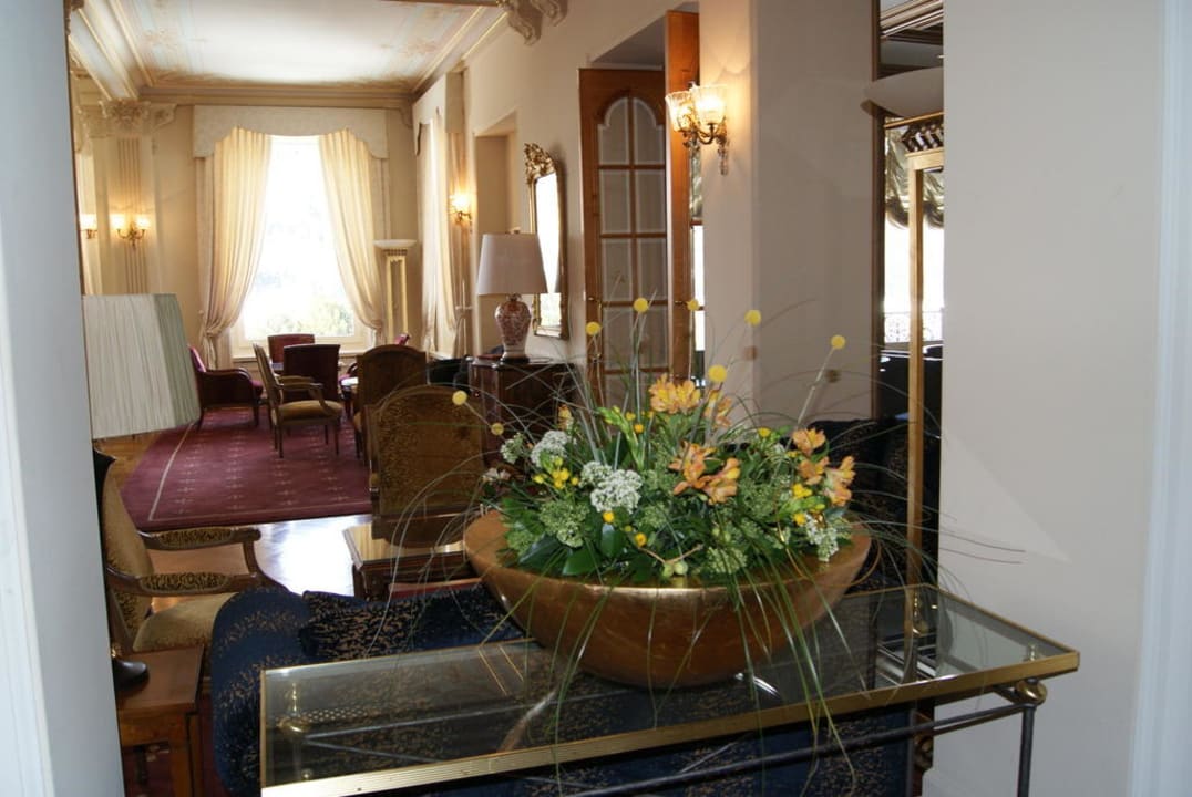 Ambiente in der "Belle Etage"  Grand Hotel Kronenhof Pontresina