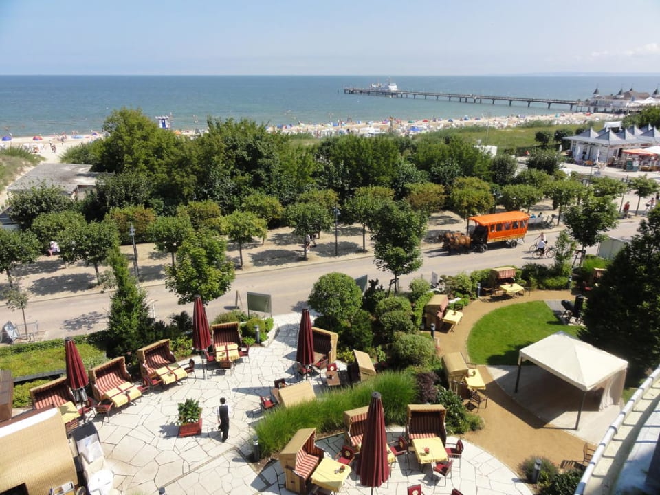 Terrasse vom Hotel Das Ahlbeck Das Ahlbeck Hotel & SPA