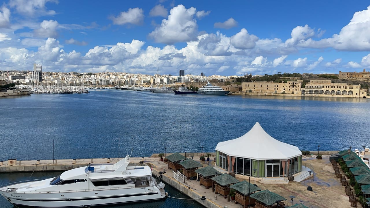 Ausblick Grand Hotel Excelsior Malta