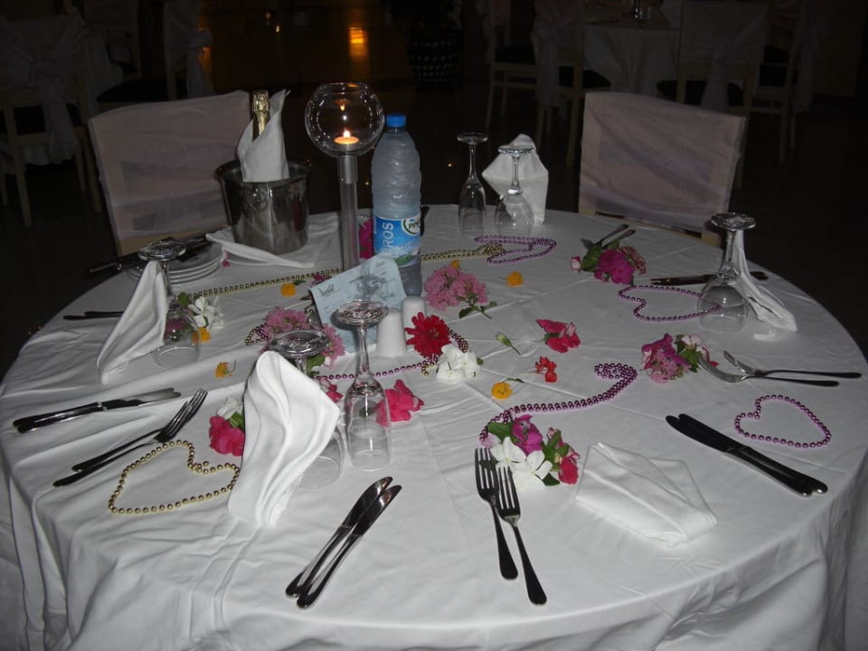 Geburtstagstisch TUI BLUE Palm Garden