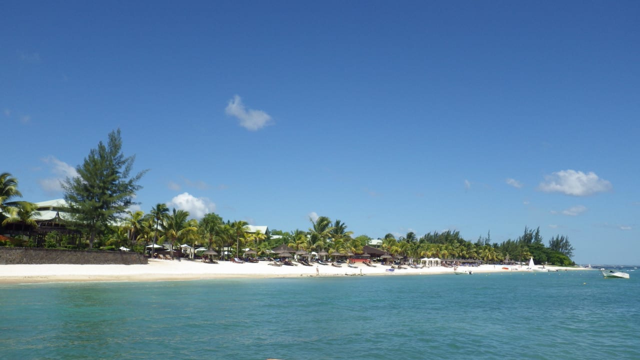 Vom Hotel-Steg aus gesehen Le Meridien Ile Maurice