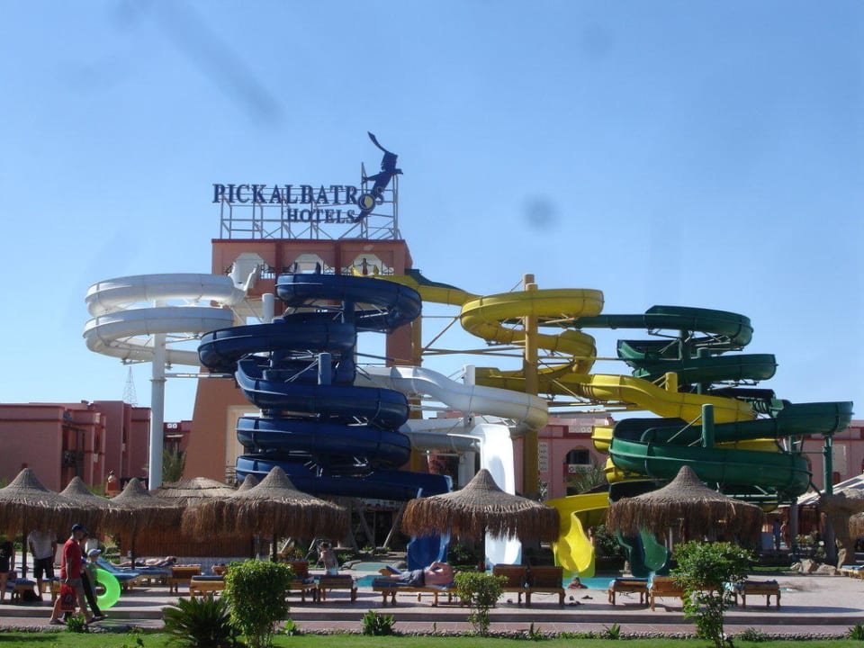 Riesenrutsche Pickalbatros Aqua Park Resort - Hurghada