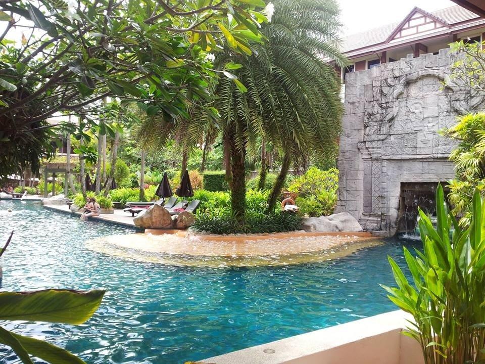 Sehr saubere Poolanlage Kata Palm Resort & Spa