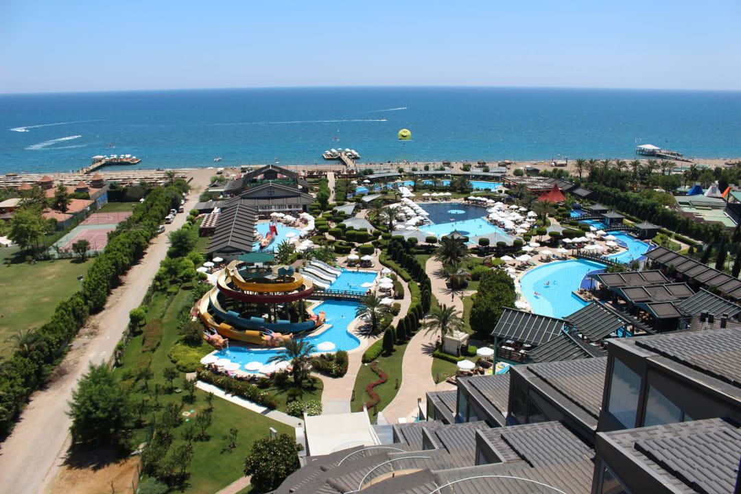 Blick vom Balkon aus Limak Lara Deluxe Hotel & Resort