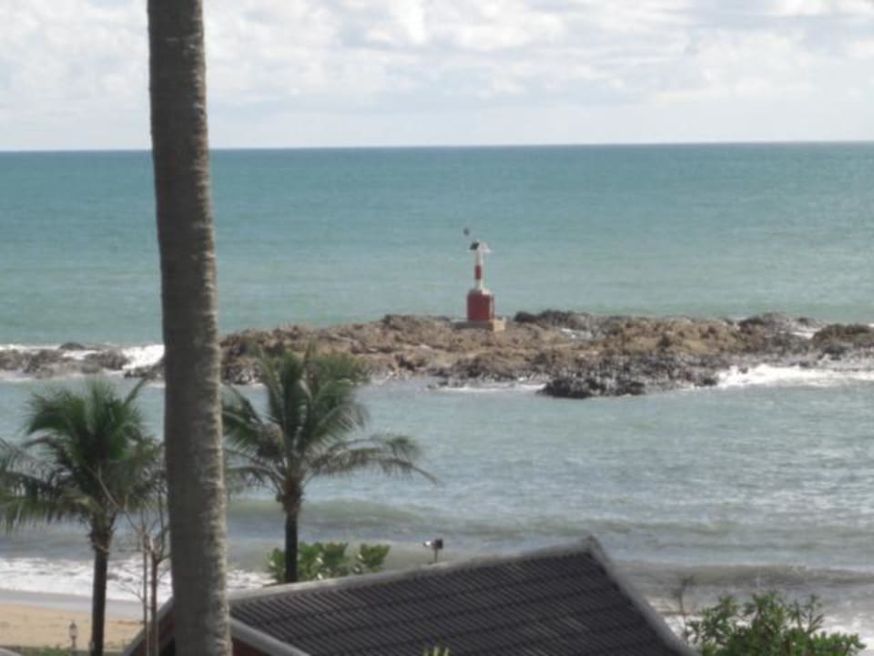 Blick vom Balkon Hotel Nangthong Bay Resort
