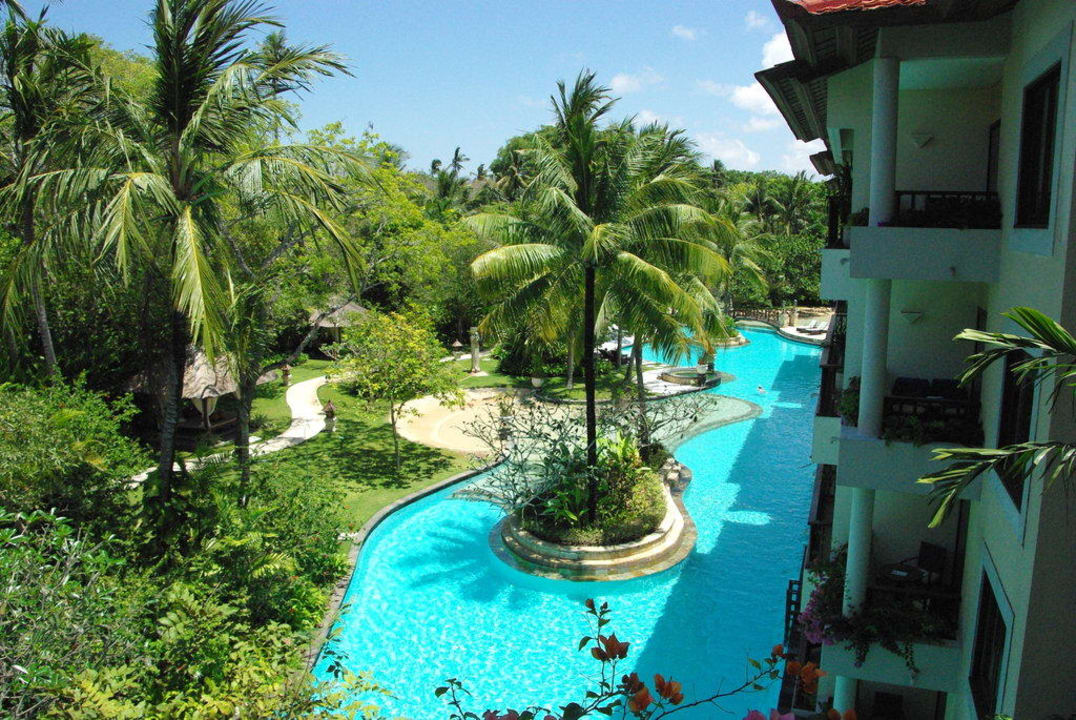 Blick vom Balkon auf den Garten, Pool The Laguna A Luxury Collection Resort & Spa