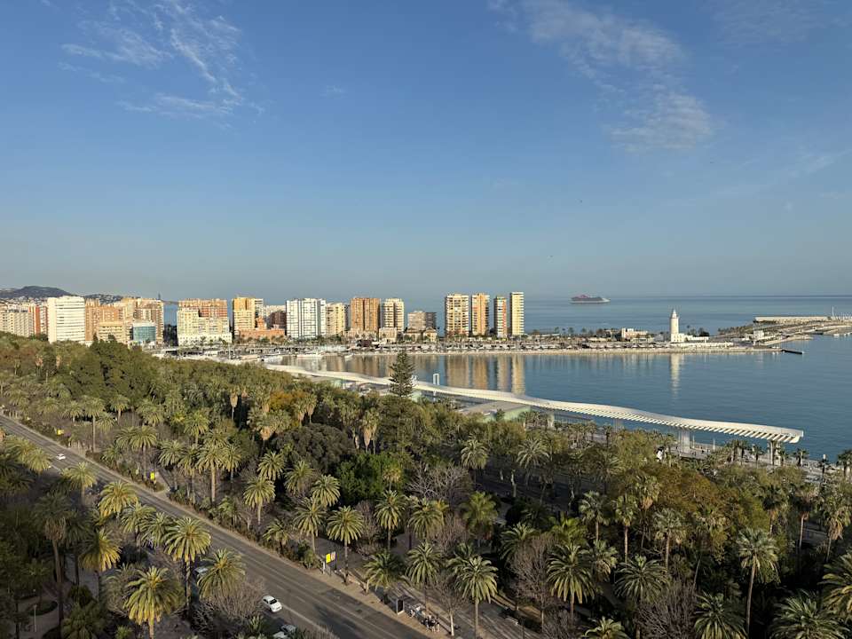 Ausblick Hotel Ac Malaga Palacio