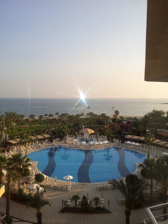 Schöner Ausblick von der Terrasse Saphir Resort & Spa