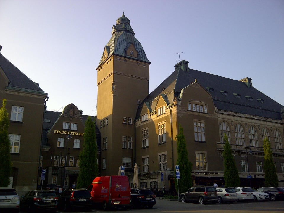 Vom Marktplatz, Zimmer war oben links Elite Stadshotellet