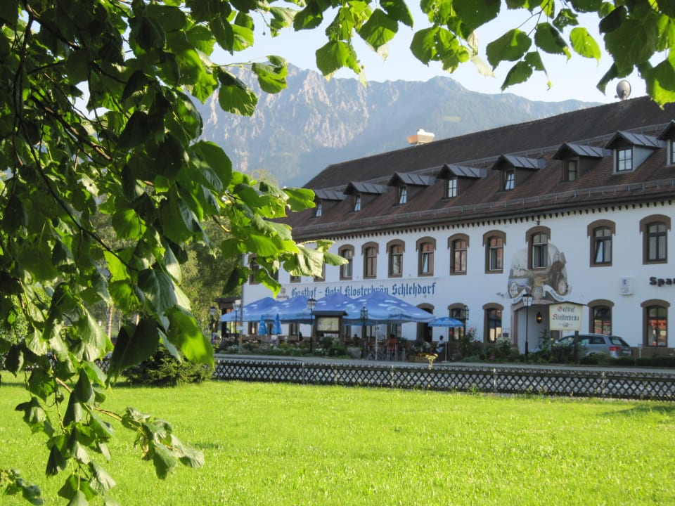 Blick auf das Gasthaus Gasthof und Hotel Klosterbräu