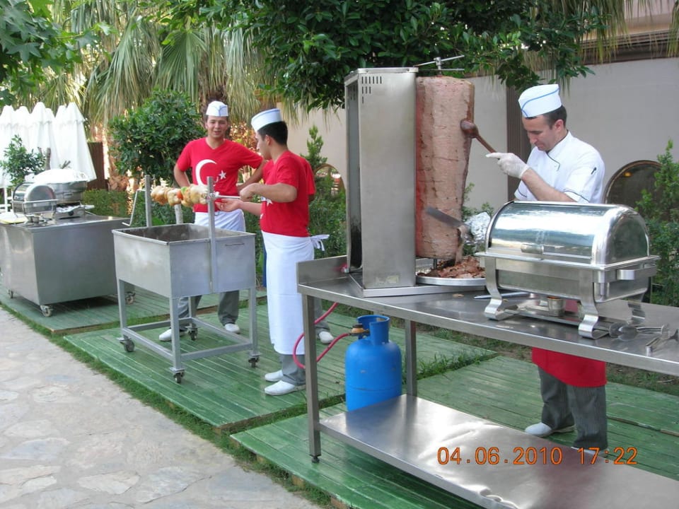 Stand beim Galaabend Hane Family Resort