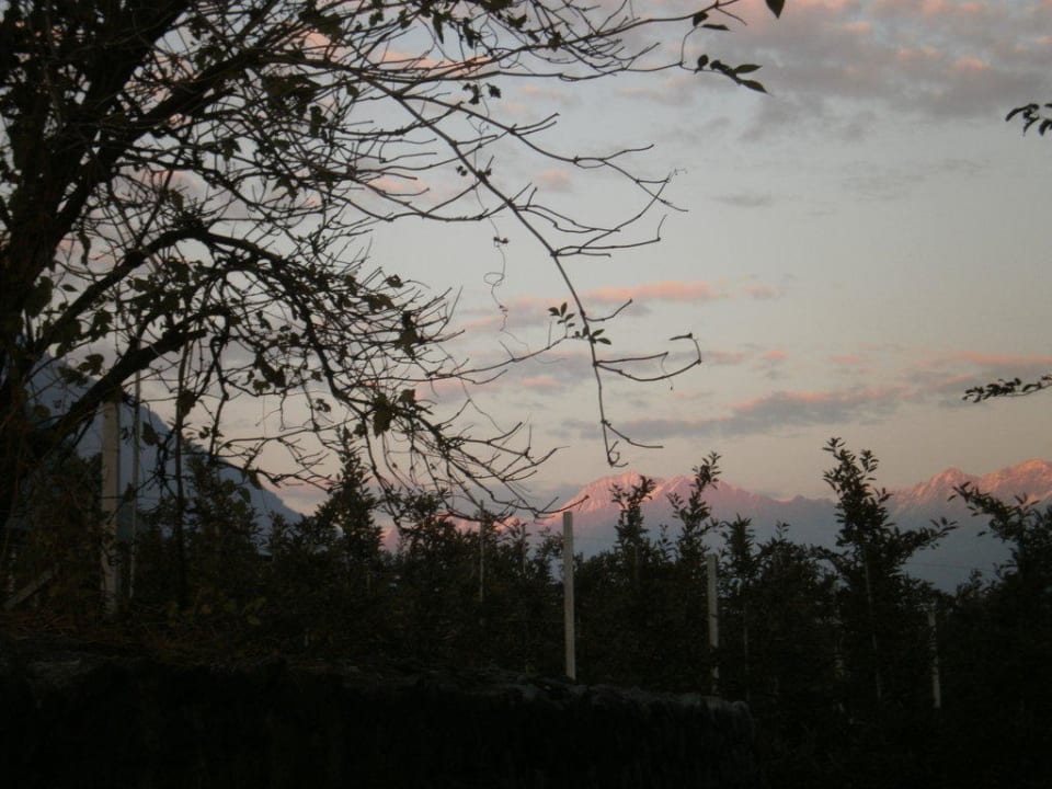 Sonnenuntergang Feldhof DolceVita Resort