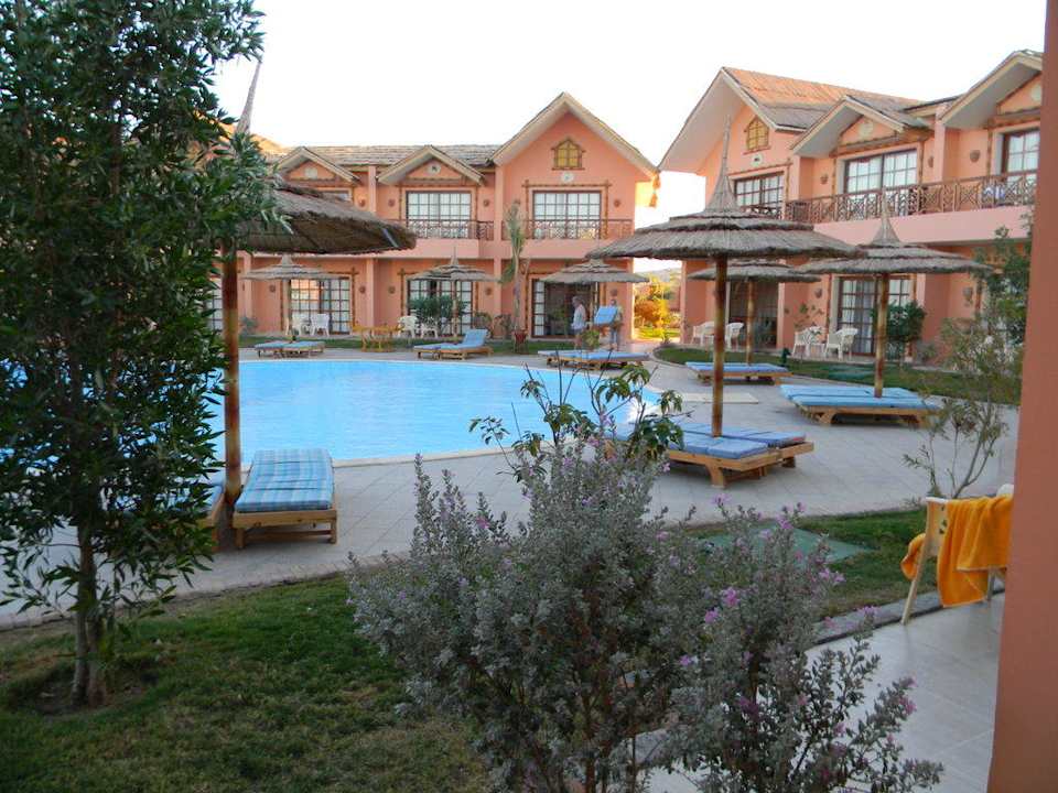 Pool vorm Zimmer Pickalbatros Jungle Aqua Park Resort - Neverland Hurghada