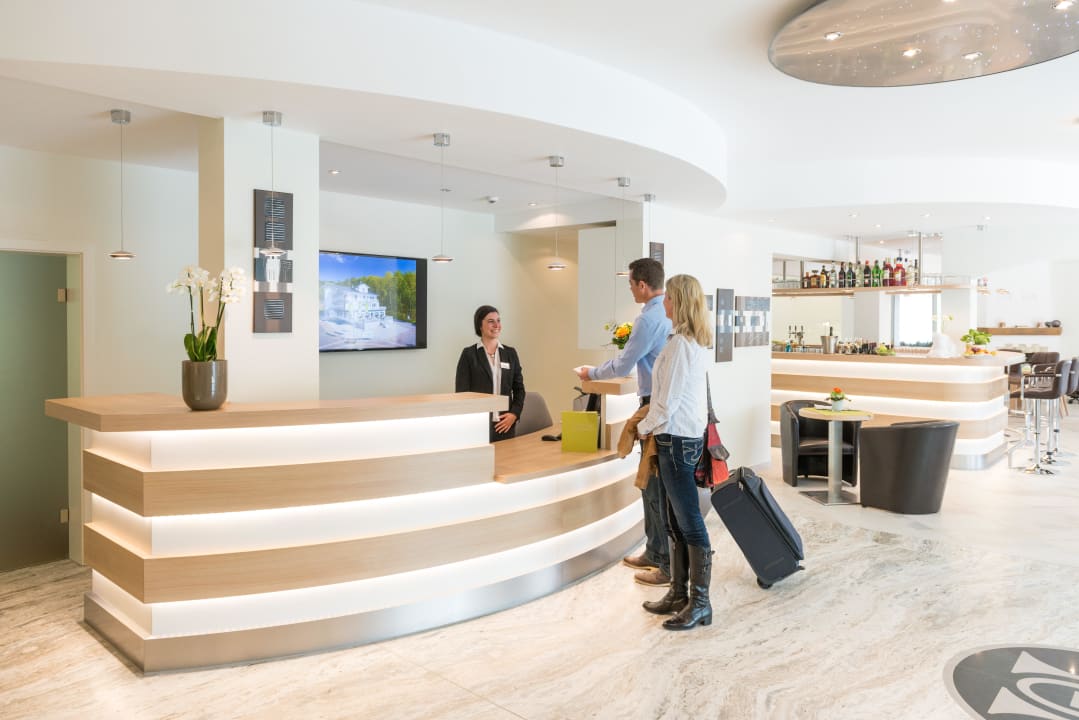 Empfang Landhotel Kristall
