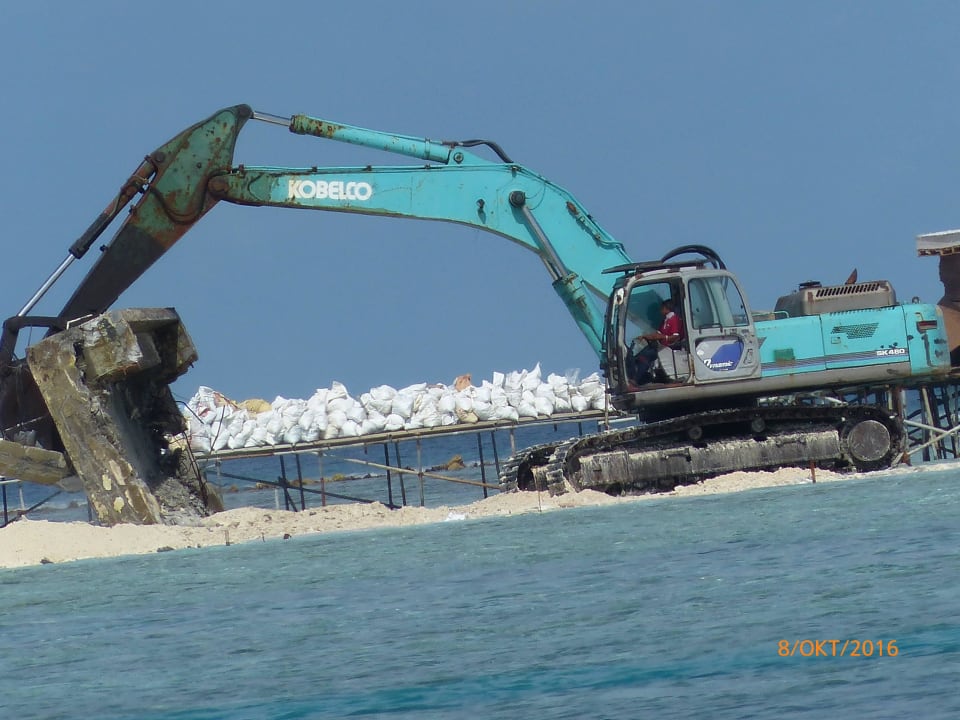 Baustelle Cinnamon Dhonveli Maldives