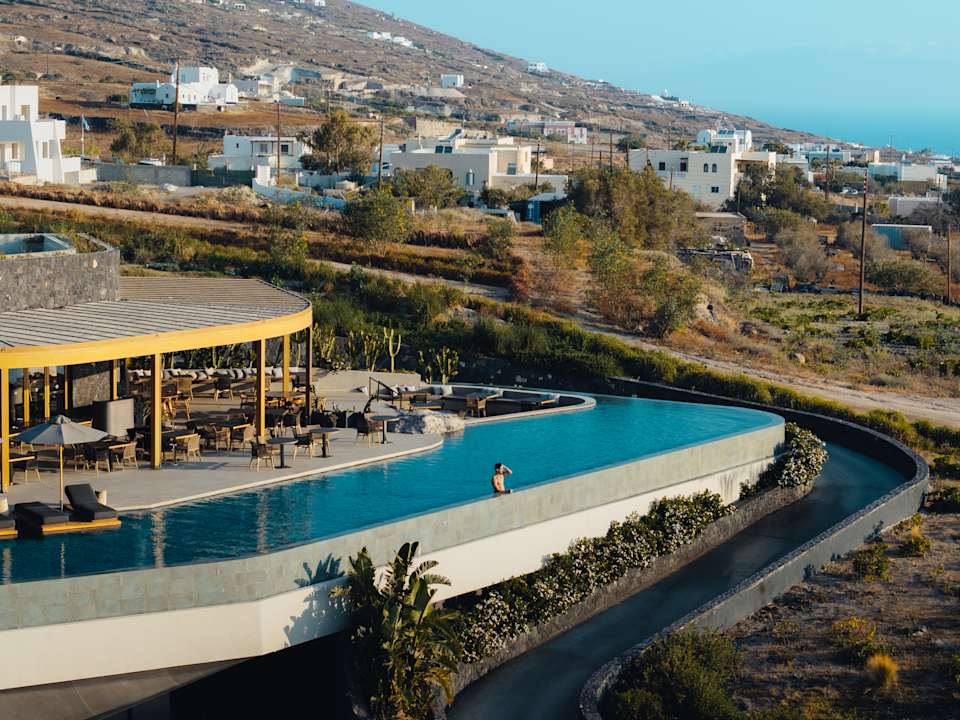 Außenansicht Magma Resort Santorini, In The Unbound Collection By Hyatt