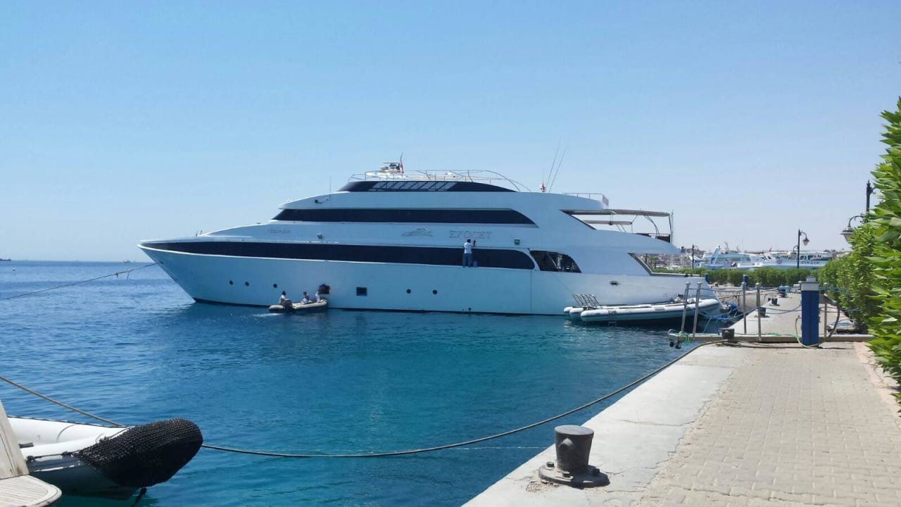 Yacht für die Taucher Magic Beach Hotel Hurghada