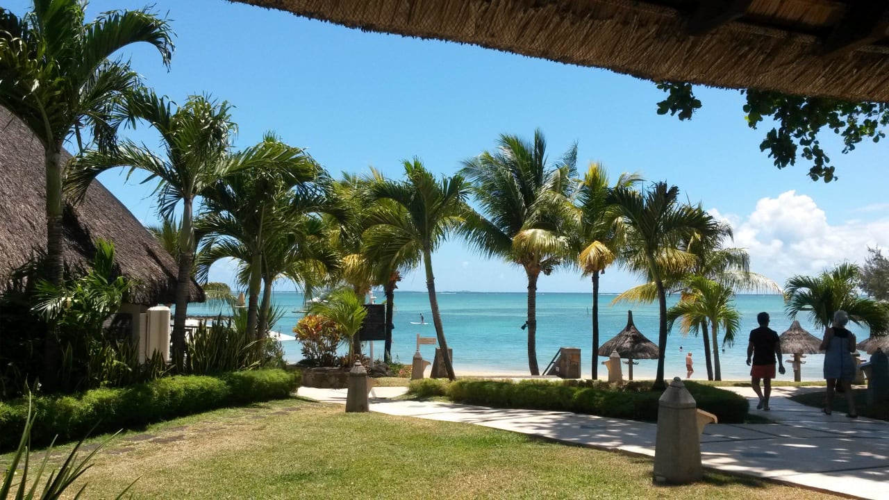 Rezeption LUX* Grand Gaube Resort & Villas