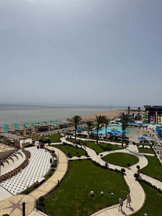 Gartenanlage Gravity Hotel & Aquapark Sahl Hasheesh