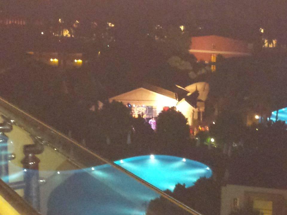 Lobby von der Terrasse Horus Paradise Luxury Resort & Club