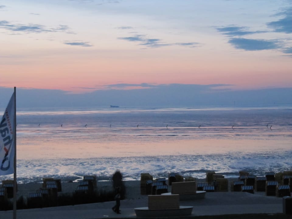 Ausblick Strandhotel Duhnen / Aparthotel Kamp