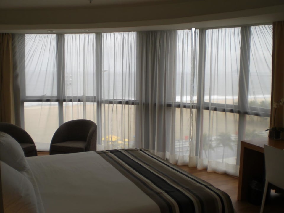 Vom Zimmer auf den Strand Hotel PortoBay Rio de Janeiro