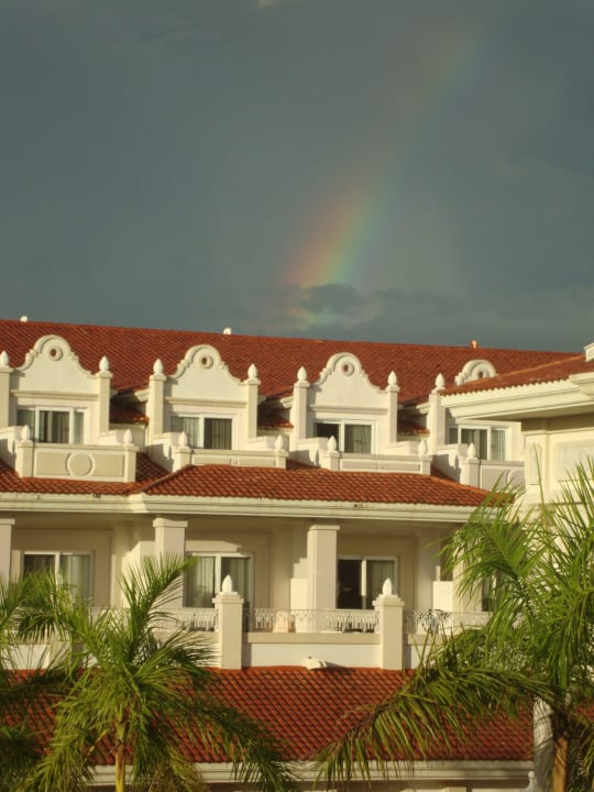 Balkon am Morgen (Regenbogen) Hotel Riu Palace Riviera Maya