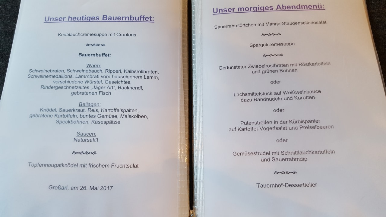 Restaurant Hotel Tauernhof