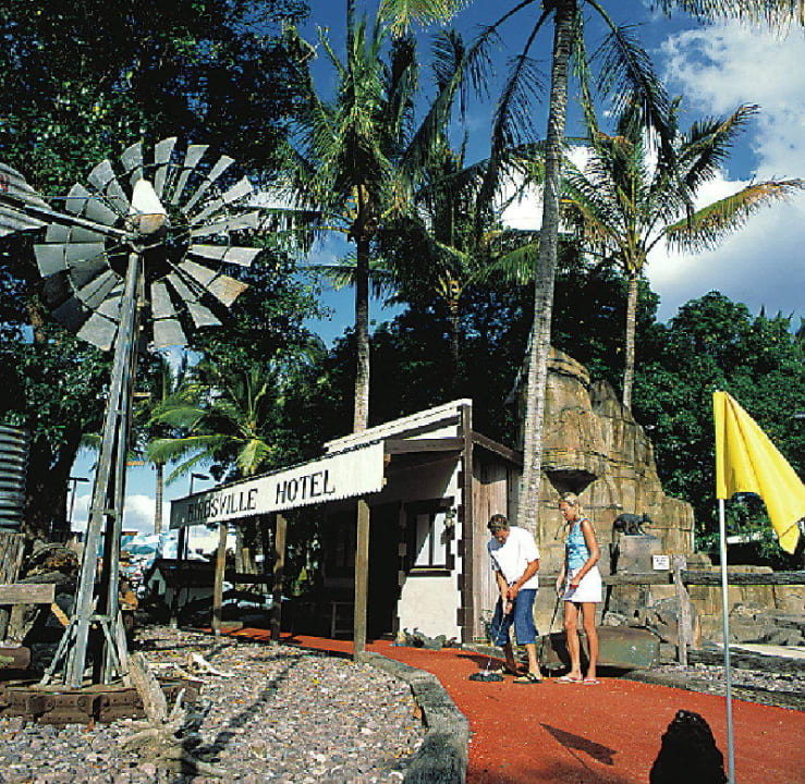 Australiana Themed Mini Golf Daydream Island Resort and Spa