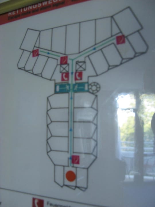 Toplage unserer Suite Cliff Hotel Rügen