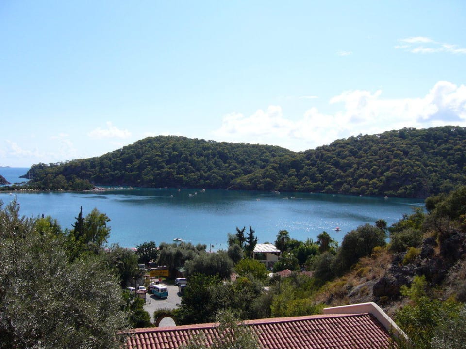 Blick vom Zimmer Hotel Meri