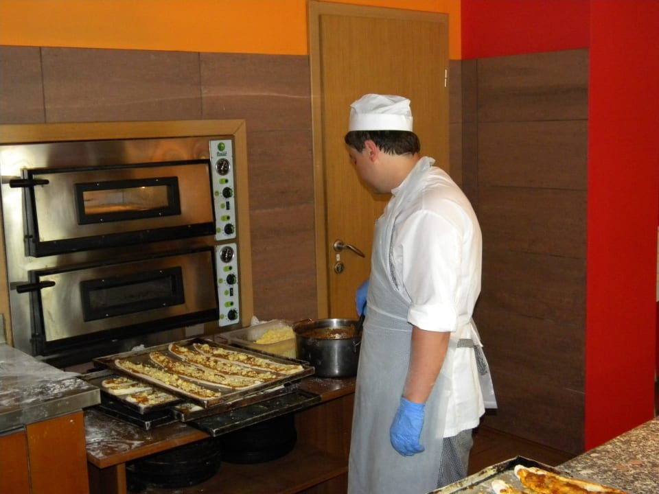 Preparing bulgarian traditionl dishes HVD Viva Club Hotel