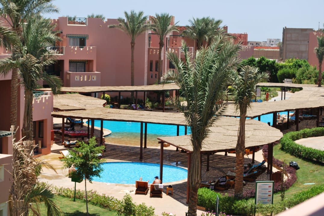 Jedna część widoku Rehana Sharm Resort Aqua Park & Spa