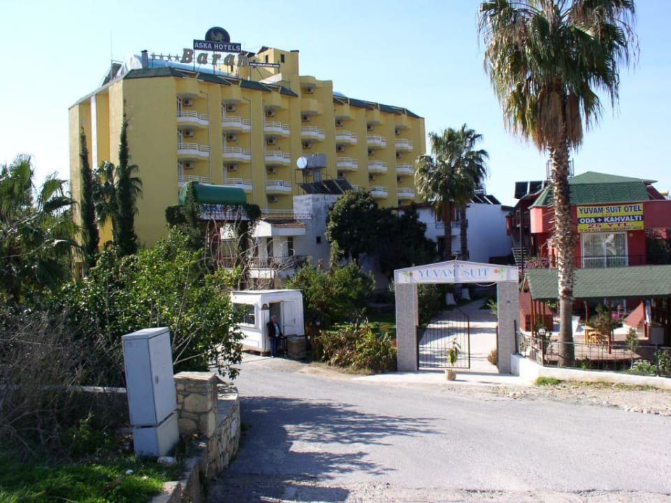 Hotelzugang Incekum Su Hotel