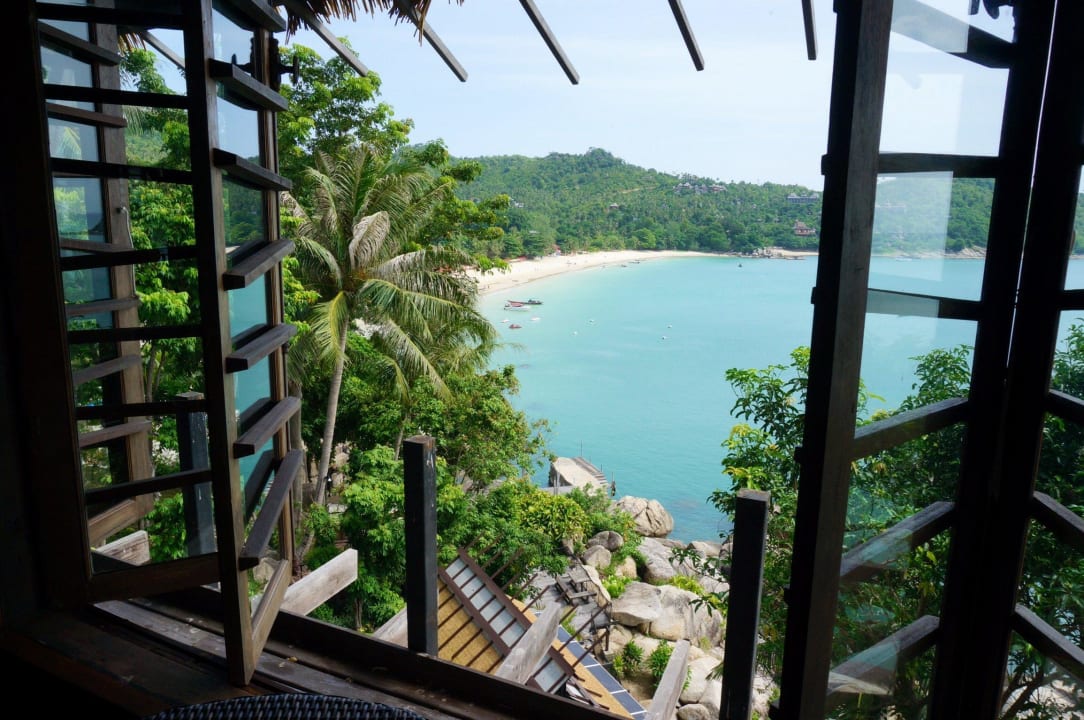 Aussicht beim Frühstück Panviman Resort Koh Phangan