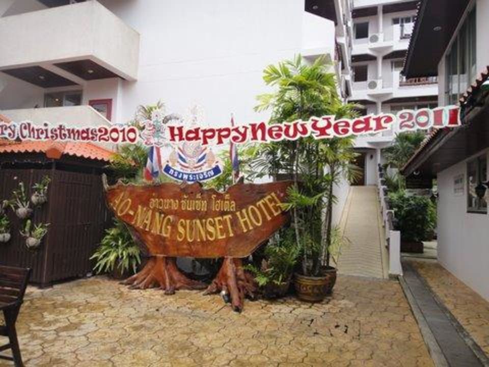 Название отеля Hotel Ao Nang Sunset