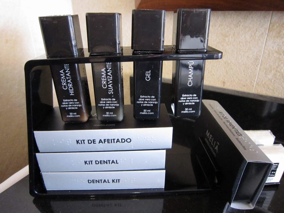 Bathroom amenities Paradisus by Meliá Salinas Lanzarote