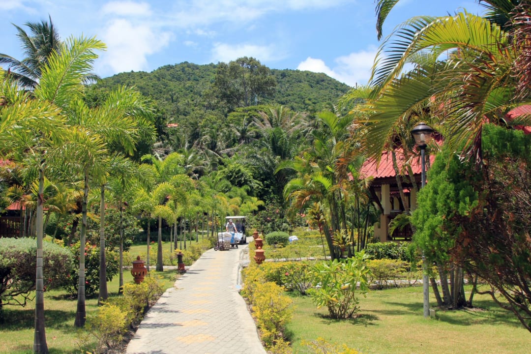 Gartenanlage Long Bay Resort Koh Phangan