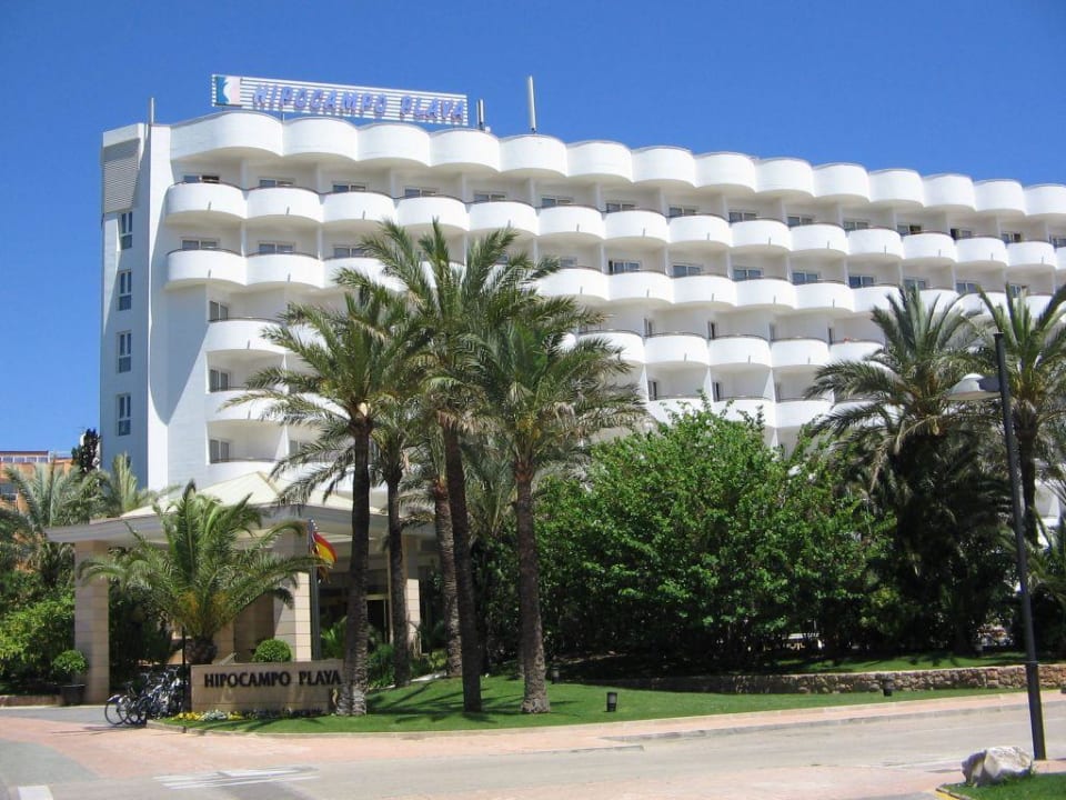 Vorderansicht / Eingangsbereich Hipotels Hipocampo Playa