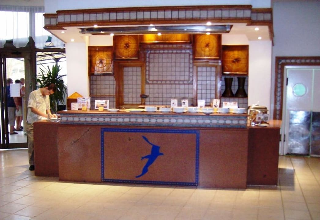 Showkochbuffet im Restaurant Albatros Sharm Resort