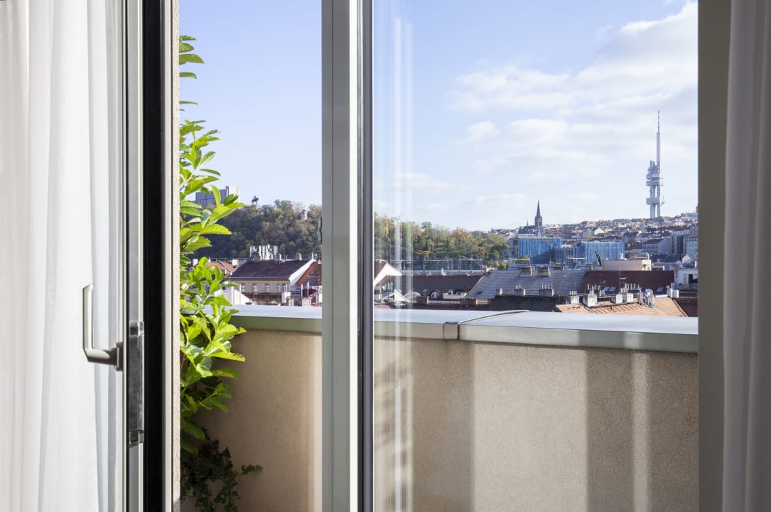 Ausblick Botanique Hotel Prague