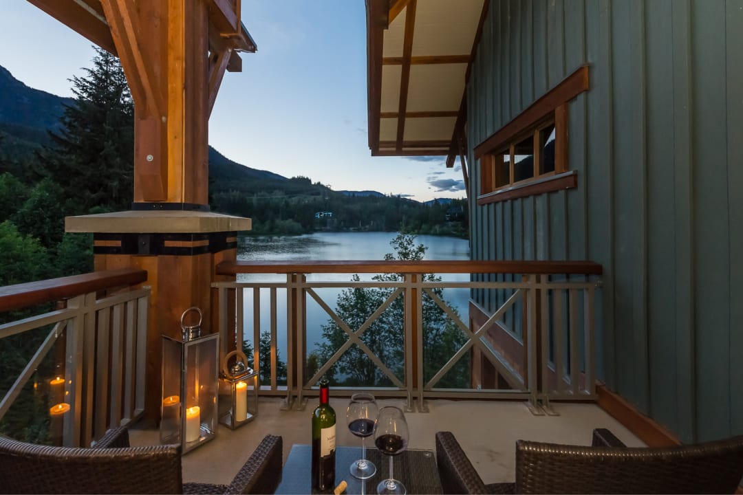 Ausblick Hotel Nita Lake Lodge