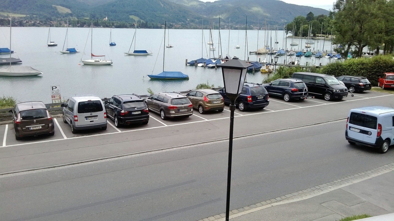 Hoteleigener Parkplatz Hotel Fischerstüberl am See