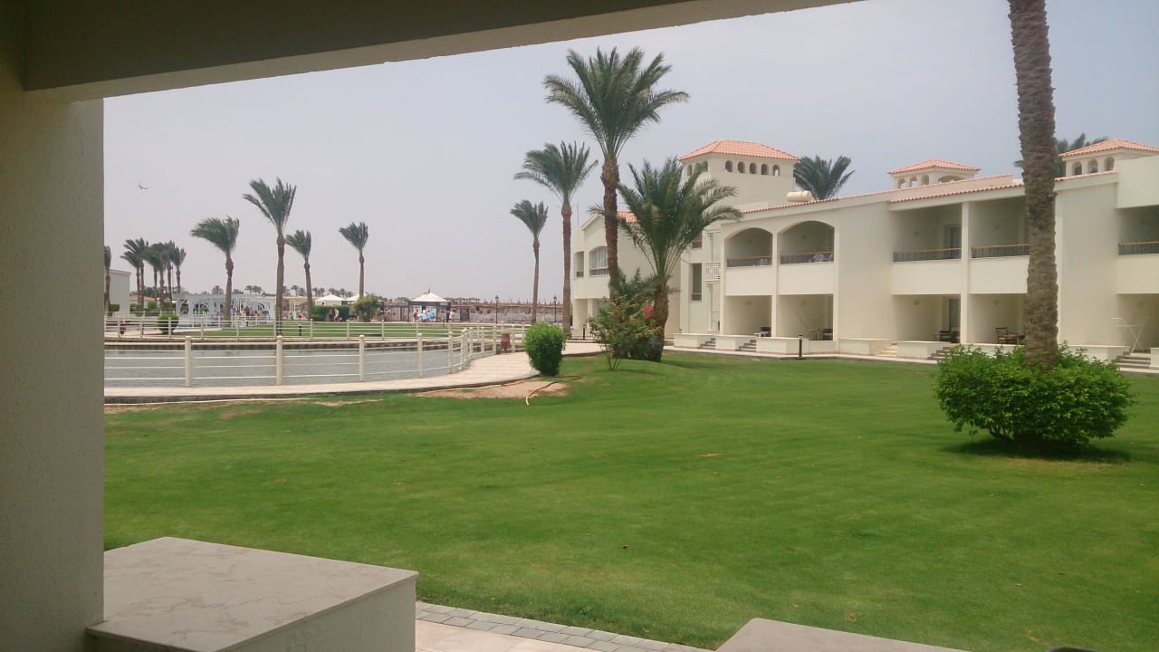 Blick aus Zimmer 3129 Pickalbatros Dana Beach Resort - Hurghada