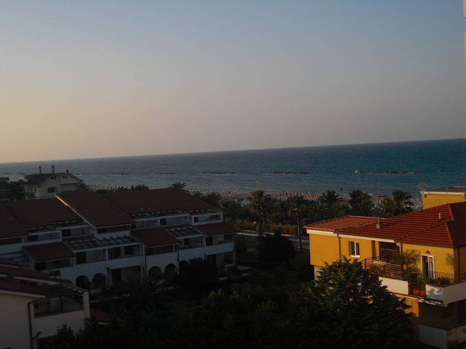 Aussicht vom Balkon Hotel Mocambo