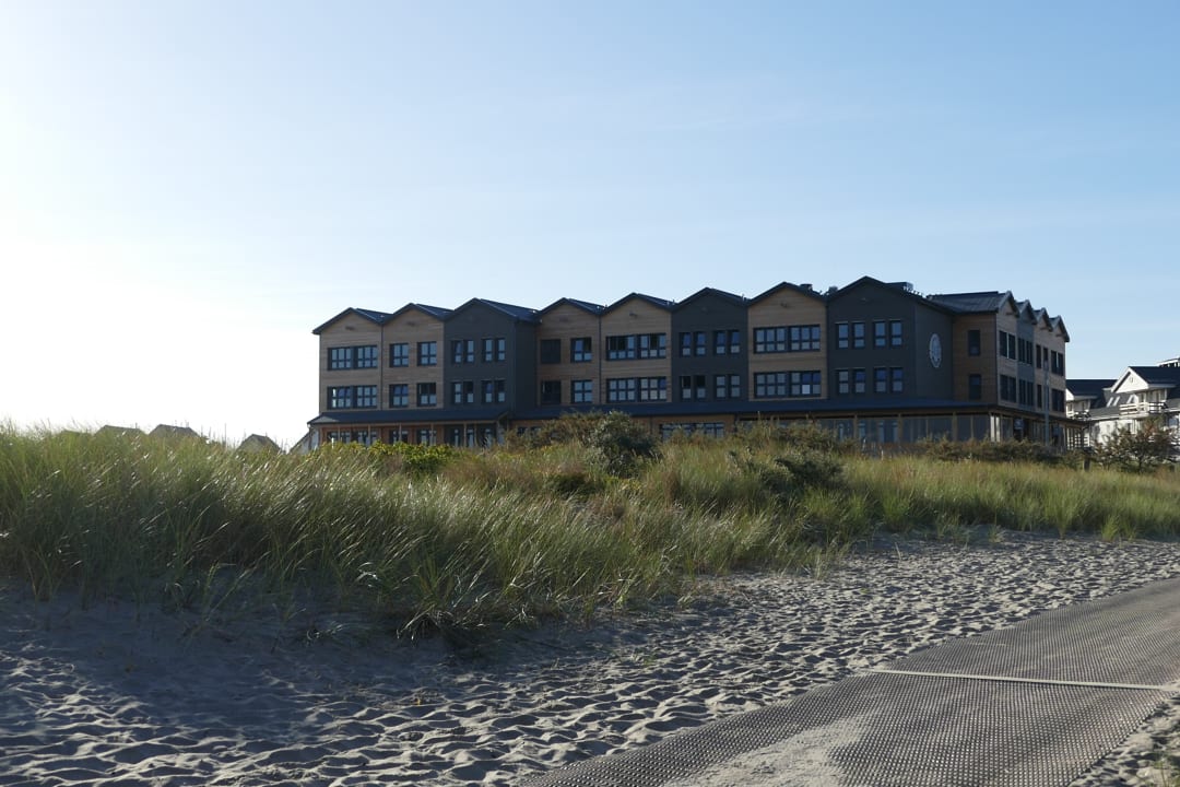 Außenansicht Bretterbude Heiligenhafen